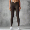 Seamless Crossover Waist Leggings