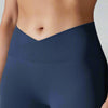 Seamless Crossover Waist Leggings