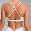 Cross Neck Sports Bra